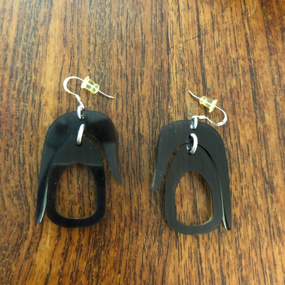 Salish chandelier earrings by Warren Steven Scott